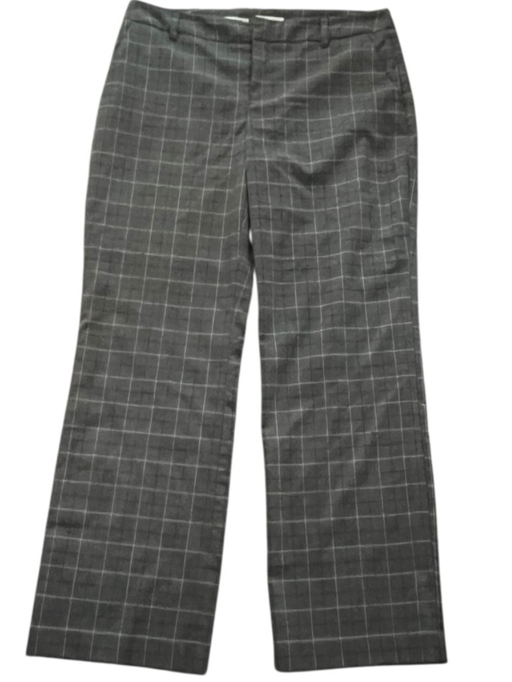 Charter Club Gray Plaid Trousers Size 12